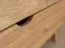 Kommode Minnu 02 aus Wildeiche massiv, geöltes Holz, 90x 110 x 40 cm, mit 4 geräumigen Schubladen, integriertes Soft Closing System, minimalistisch