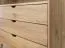 Büro Komplett - Set A Mina, 3-teilig, massive Wildeiche, geölte Oberfläche, Soft Close System, push-to-open Funktion, Minimalismus