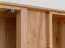 Wohnzimmer Komplett - Set A Sienne, 4-teilig, Massivholz Wildeiche, push-to-open, gebürstet und geölt, inklusive LED-Beleuchtung