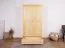 Kleiderschrank Kiefer Vollholz massiv natur Junco 08B - Abmessung 195 x 102 x 59 cm (H x B x T)
