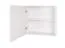 Elegante Wohnwand Balestrand 193, Farbe: Weiß - Abmessungen: 160 x 330 x 40 cm (H x B x T), mit LED-Beleuchtung