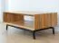 Couchtisch Salleron 10, Wildeiche massiv geölt, Farbe: Natur - Abmessungen: 101 x 60 x 41 cm (B x T x H)