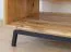 Couchtisch Salleron 10, Wildeiche massiv geölt, Farbe: Natur - Abmessungen: 101 x 60 x 41 cm (B x T x H)