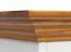 Vitrine Gyronde 14, Türanschlag links, Kiefer massiv Vollholz, Farbe: Weiß / Eiche - 190 x 60 x 45 cm (H x B x T)