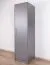 Schrank Hannut 42, Farbe: Anthrazit - Abmessungen: 190 x 50 x 56 cm (H x B x T)
