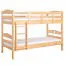 Etagenbett für Erwachsene "Easy Premium Line" K18/n, Kopfteil mit Löchern, Buche Vollholz massiv Natur - 90 x 190 cm, (L x B) teilbar