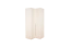 Drehtürenschrank / Eckkleiderschrank Siumu 04, Farbe: Beige / Beige Hochglanz - 224 x 100/102 x 56 cm (H x B x T)