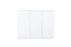 Jugendzimmer - Kommode Alard 06, Farbe: Weiß - Abmessungen: 94 x 120 x 40 cm (H x B x T)
