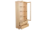 Vitrinenschrank Kiefer natur
