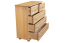 Kommode Massivholz 013 - Abmessung 100 x 100 x 42 cm (H x B x T)