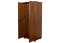 Kleiderschrank Kiefer Vollholz massiv Eichefarben 007 - Abmessung 190 x 80 x 60 cm (H x B x T)