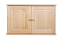 Hängeschrank Kiefer Vollholz massiv natur 022 - Abmessung 50 x 80 x 60 cm (H x B x T)