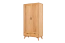 Drehtürenschrank / Kleiderschrank Timaru 19 Kernbuche massiv geölt - Abmessungen: 180 x 90 x 45 cm (H x B x T)