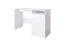 Jugendzimmer - Schreibtisch Alard 07, Farbe: Weiß - Abmessungen: 80 x 120 x 52 cm (H x B x T)