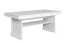 Couchtisch Sentis 21, Farbe: Kiefer Weiß - 53 x 125 x 65 cm (H x B x T)
