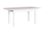 Weißer Esstisch ausziehbar Kiefer Massivholz Junco 236D, 90 x 140 / 175 cm, hochwertig verarbeitet, klassisches Design, gut kombinierbar, langlebig