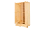 Kleiderschrank Holz natur 013 - Abmessung 190 x 90 x 60 cm (H x B x T)