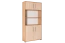 Schrank Curug 19, Farbe: Eiche / Buche hell - Abmessungen: 188 x 90 x 34 cm (H x B x T)