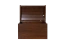 Truhe Kiefer massiv Vollholz Walnussfarben 183 – Abmessung 77 x 54 x 50 cm