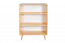 Regal Kiefer massiv natur Aurornis 24 - Abmessungen: 125 x 96 x 40 cm (H x B x T)