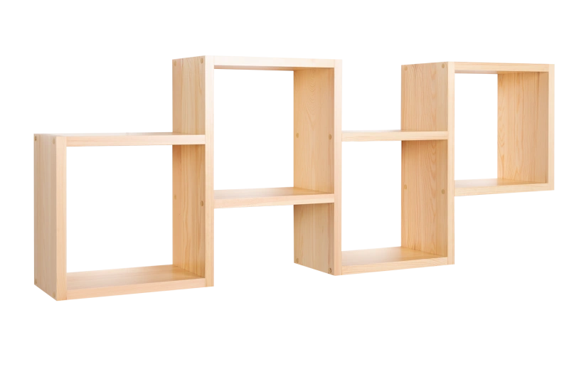 Wandregal Kiefer massiv